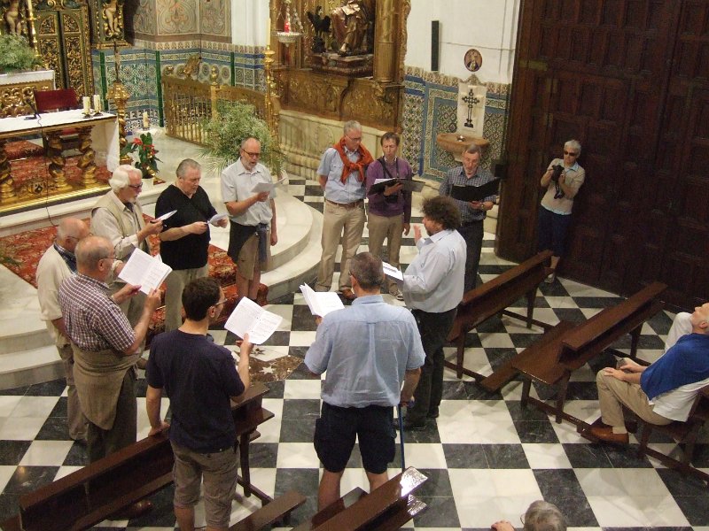 Sevilla, repetitie in het Convento de Santa Ana.jpg